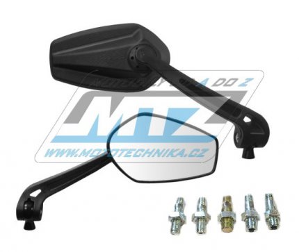 Zrctka zptn Univerzln (zvit M8 / pr) + 2sady adaptr