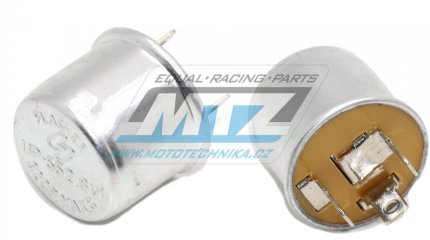Rel blinkr (peruova blinkr) 3plov / 6V - kulat 2x8W