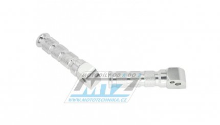 Stupačky pro silniční motocykly (pár) - hliníkové ROUND design - Yamaha YZF-R1+YZF-R6+FJ100+FJ1200 + FZ750+FZR1000+FZR600+FZS1000+FZS600 Fazer+GTS1000+SRX600+SZR660+TDM850+TDM900+TRX850+TZR250+XJ600+XJ900+XJR1200