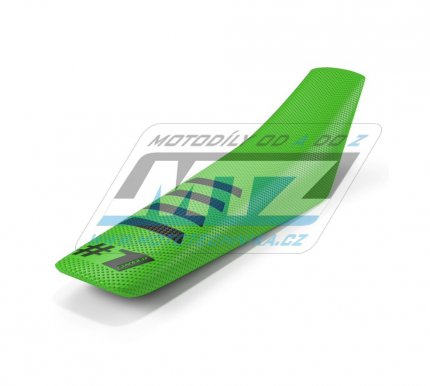 Potah sedla OneGripper RIBBED Seat Cover - zeleno-černý