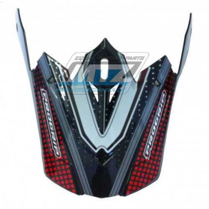 Kšilt přilby Progrip 3090 RedBlack