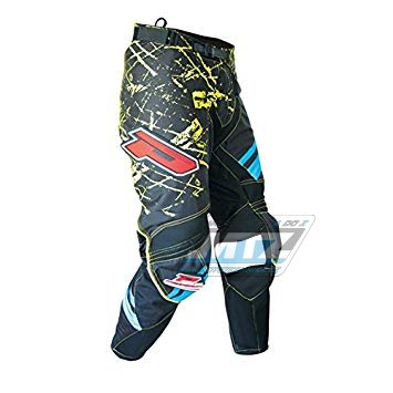 Kalhoty motokros PROGRIP 6010 - erno-luto-modr - velikost 38