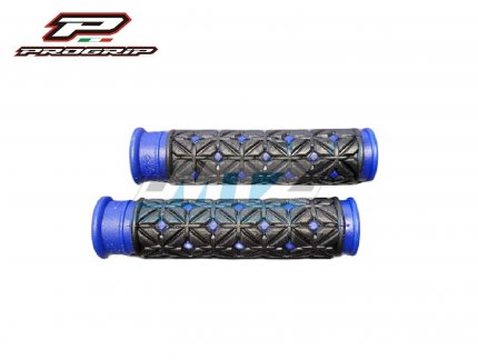 Rukojeti/Gripy Progrip 808 pro čtyřkolky - barva černo-modrá (ATV+Quad / Jet-Ski / Snowmobile)
