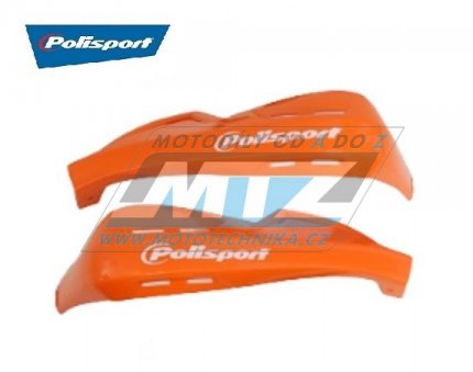 Bástry (kryty páček) Polisport EVOLUTION INTEGRAL včetně montážního kitu - oranžové