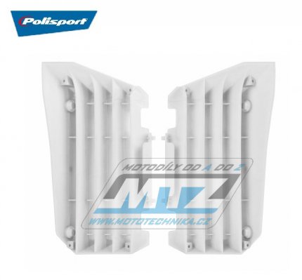 Mřížky chladičů - Yamaha YZF450 / 14-17 + YZF250 / 14-18 + WRF250 / 15-18 + WRF450 / 16-18 (barva bílá)