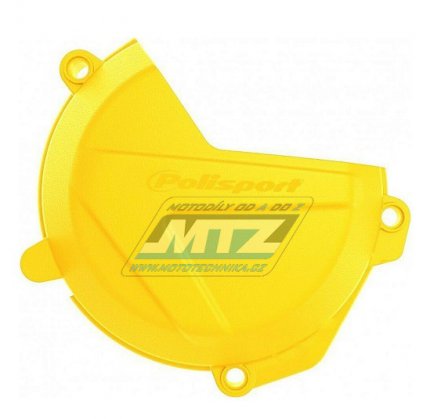 Kryt spojkovho vka Husqvarna FC250+FC350+FX350 / 16-22 + FE250+FE350 / 17-18 + KTM 250SXF+350SXF / 16-22 + 250EXCF+350EXCF / 17-18 - barva lut