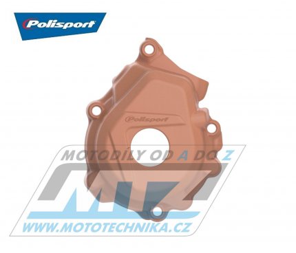 Kryt víka zapalování KTM 250SXF / 13-15 + 350SXF / 12-15 + 250XCF / 14-15 + Husqvarna FC250+FC350+FX350 / 14-15 - barva tmavě oranžová