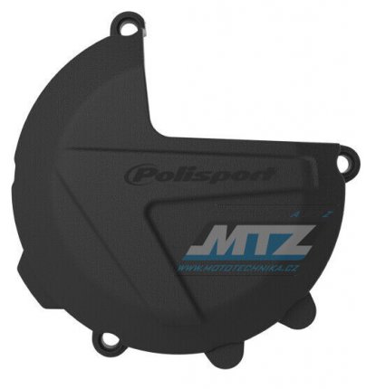 Kryt spojkového víka KTM 250SX / 17-22 + 250EXC+300EXC / 17-23 + Husqvarna TE250+TE300 / 17-23 + TC250 / 17-22 + TX300 - barva černá