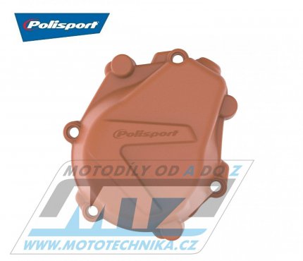 Kryt víka zapalování KTM 450SXF / 16-22 + Husqvarna FC450+FS450 / 16-18 + FX450 / 17-23 + Gas-Gas MCF450 / 21-23 - barva tmavě oranžová