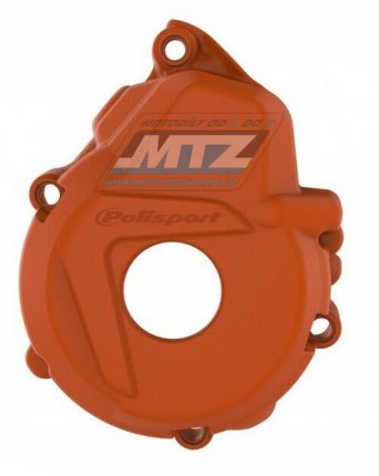 Kryt víka zapalování KTM 250EXCF+350XCFW / 17-23 + Freeride 250R+Freeride 250F / 18-19 + Husqvarna FE250+FE350 / 17-23 + Gas-Gas ECF250+ECF350 - barva oranžová