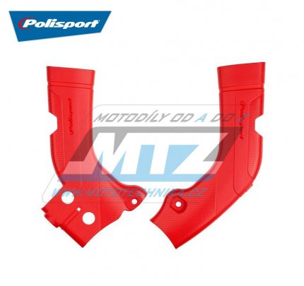 Kryty rámu - Honda CRF250R+CRF250RX / 20-21 + CRF450R+CRF450RX / 19-20 - barva červená