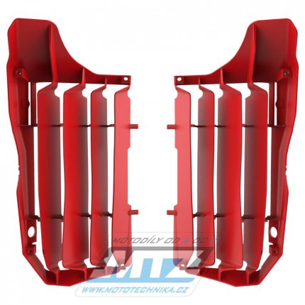Mřížky chladičů - Honda CRF250R / 20-21 (barva červená)
