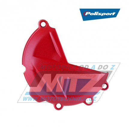 Kryt spojkového víka Gas-Gas ECF250+ECF350 / 21-23 + MCF250+MCF350+EXF350 - barva červená