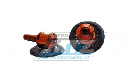 Rolny zadn kyvn vidlice pro stojan Puig 9261T - zvit M10x1,5 - oranov