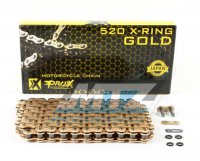 Řetěz PROX 520 XCG (120čl) - těsněný/ x kroužkový (zlatý)