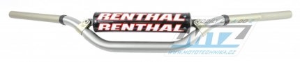 Řidítka Renthal 99801 TwinWall (1 1/8” = 28,6 mm) - stříbrné/titanové