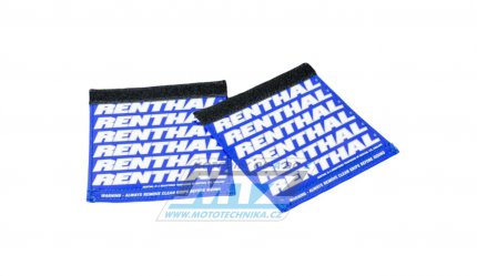 Kryty rukojet G253 Renthal Clean Grips - modro-bl