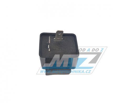 Relé blinkrů LED (přerušovač blinkrů) 2pólové / 6,4-12,8V - Honda/Kawasaki/Yamaha 2x10W+3,4W