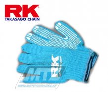 Rukavice mechanické RK Chain - modré