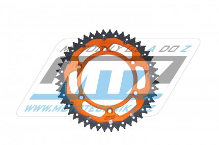 Rozeta ocelov (pevodnk) 0897-52zub MTZ PRORACE Offroad (barva oranov) - KTM SX+SXF+EXC+EXCF + SMR+SMC+EGS+MXC+SXC + LC4+Adventure+Duke+Enduro+Rallye + Husaberg TE+FE+FC+FS + Husqvarna TC+TE+FC+FE+TX+FX + Enduro+Supermoto+Vitpilen+Svartpilen + G