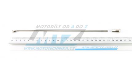 Drát/Špice nerezové do kola + Niple 21" - KTM 125+250+350+400+450+600 / 86-99