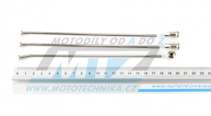 Drát/Špice nerezové do kola + Niple 17" - Honda XRV750 Africa Twin / 88-03