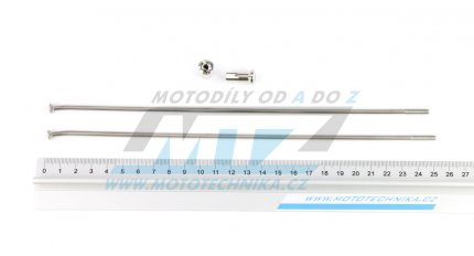 Drát/Špice nerezové do kola + Niple 21" - Yamaha XT660R / 04-18
