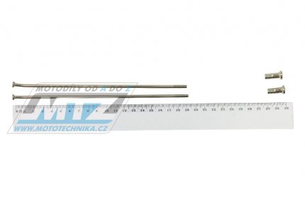 Drt/pice nerezov do kola + Niple 17" - Yamaha DT125X / 04-15 + WR125X / 09-17