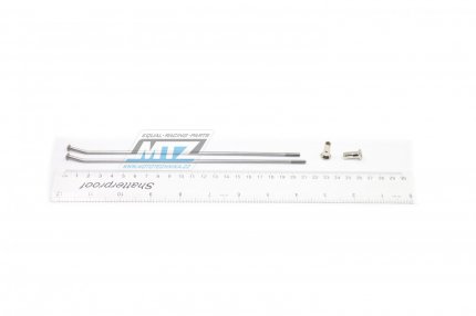 Drát/Špice nerezové do kola + Niple 19" - Kawasaki KX80+KX85 / 84-23