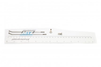 Drát/Špice nerezové do kola + Niple 12" - KTM 65SX / 00-24 + 60SX / 98-99 + Husqvarna TC65 / 17-24 + Gas-Gas MC65