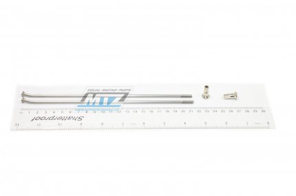Drát/Špice nerezové do kola + Niple 19" - Honda CR80+CR85 / 96-07
