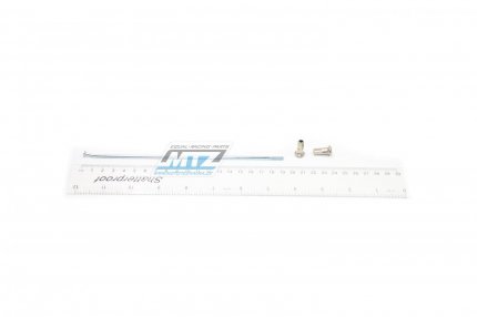 Drt/pice nerezov do kola + Niple 17" - Honda CR80+CR85 / 96-17