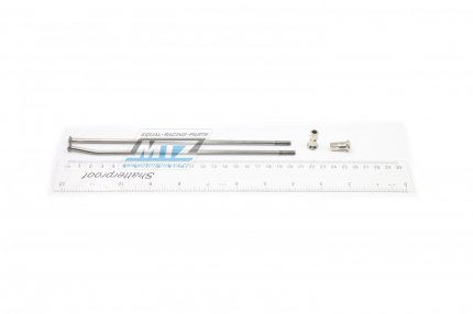 Drát/Špice nerezové do kola + Niple 19" - Yamaha YZ125+YZ250 / 88-23 + YZF250 / 01-08 + YZF400+YZF426 / 98-02 + YZF450 / 03-08