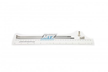 Drát/Špice nerezové do kola + Niple 21" - KTM 640 LC4 Adventure / 04-07 + 950 Adventure + 990 Adventure R + 1190 Adventure