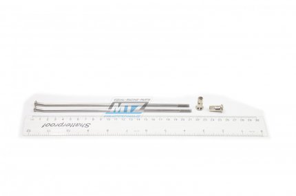 Drát/Špice nerezové do kola + Niple 19" - Husqvarna CR+TE+TC / 08-10