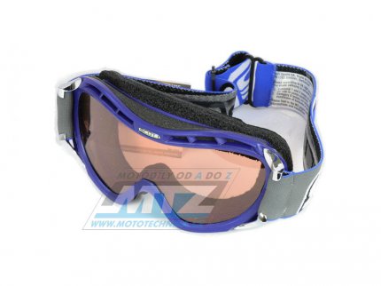 Brle Scott Voltage MX SGL Lexan - Firemist Blue (modr)