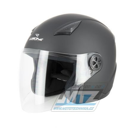 Přilba na skútr OSONE Jet Helm S200 Brooklyn - černá matná - velikost XL
