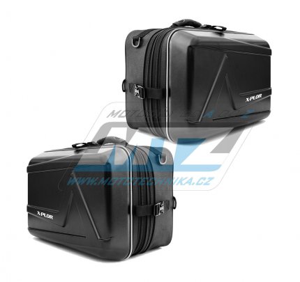 Kufry bon Semi-Rigid SideCases S-Line X-PLOR - 25+25litr - ern