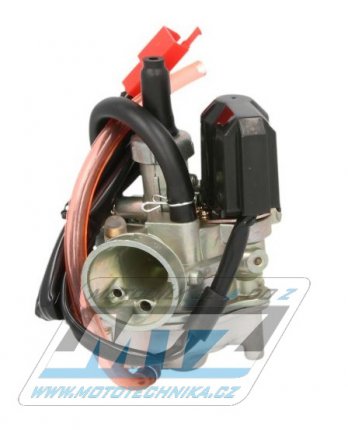Karburátor cplt 2taktní (včetně automatického elektr. sytiče) - 25mm - Honda+Kymco+Peugeot + další