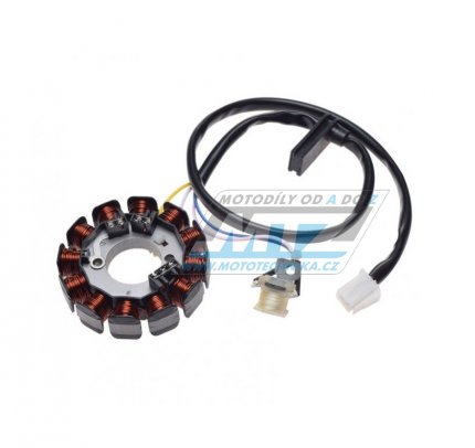 Stator generátoru (alternátor) se snímačem otáček Aprilia + Rieju + MBK + Peugeot + Yamaha a pro motocykly s motorem AM6 Minarelli