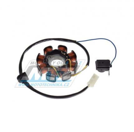 Stator generátoru (alternátor) pro Kymco Agility+Vitality+People S 50 + Yager50