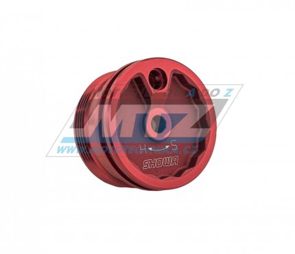 Vko/Ztka pedn vidlice SHOWA Top Cap FF Adj Cap Compression Bare - Suzuki RMZ450 / 15-16