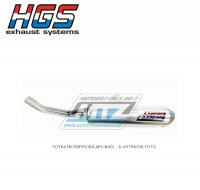 Koncovka (tlumič) výfuku HGS - Yamaha YZ125 / 01-04