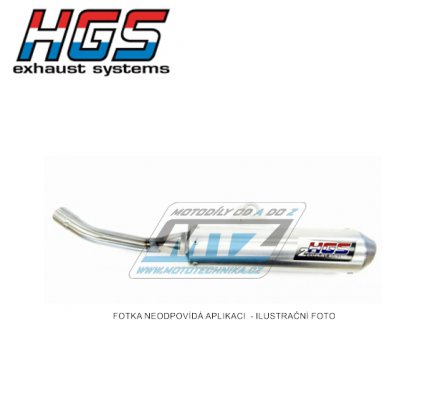 Koncovka (tlumi) vfuku HGS - Husqvarna CR125 + WR125 / 09-13