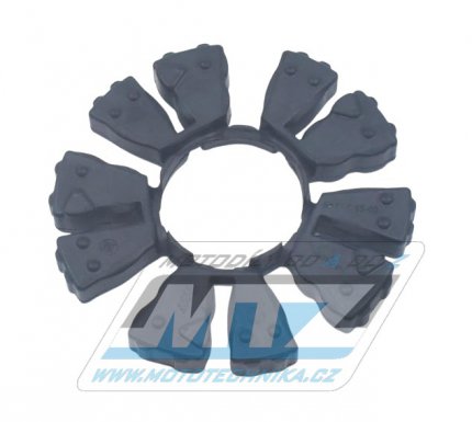 Gumy zadnho kola/Silentbloky rozety - BMW R1000RR / 20-25 + S1000R / 21-25 + S1000XR / 20-23 + F750GS / 16-23 + F850GS / 16-23 + F900R / 18-25 + F900XR / 18-25 + F900GS / 23-25 + F800GS / 23-25