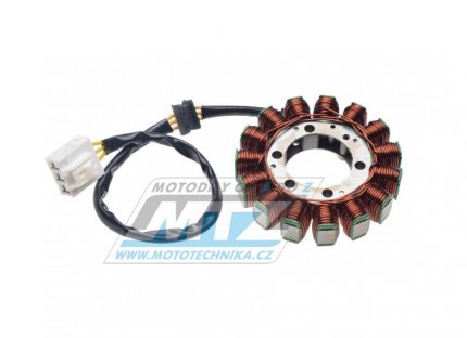 Stator genertoru (alterntor) - Aprilia RSV4 1000 / 11-25 + RSV4 1100 / 19-21 + Tuono1000 / 11-15 + Tuono 1100 / 15-21 + Kawasaki ZX10 Ninja / 06-07