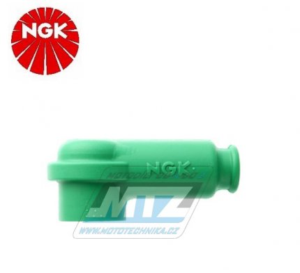 Fajfka/Botka NGK TRS1233-A - 90 / 5 kOhm / - proveden silikonov - zelen