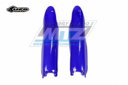 Kryty pednch vidlic Yamaha YZ125+YZ250 / 08-14 + YZF250+YZF450 / 08-09 + vidlice znaky SLVA - barva modr