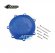 Kryt spojkového víka UFO Yamaha YZF250 / 14-19 + WRF250 / 15-19 - modrý