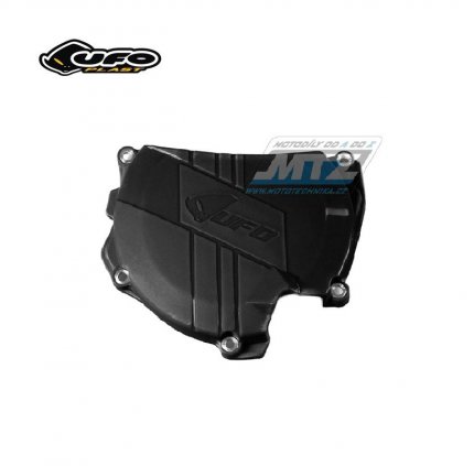 Kryt spojkovho vka UFO Suzuki RMZ450 / 11-24 - ern